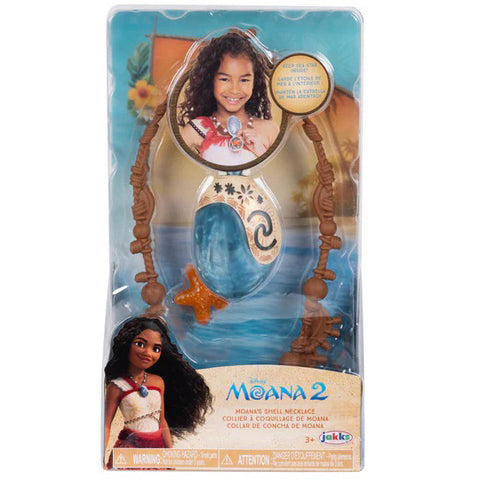 Disney Moana 2 Sea Star Shell Necklace by Jakk – Moana's Iconic Jewelry