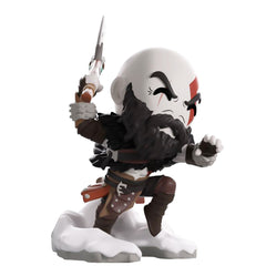 YouTooz God of War: Ragnarok Kratos Vinyl Figure – detailed collectible featuring battle armor, Leviathan Axe, and intense character expression