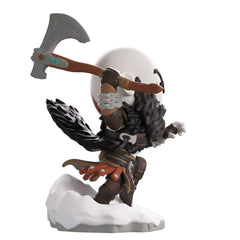 YouTooz God of War: Ragnarok Kratos Vinyl Figure – detailed collectible featuring battle armor, Leviathan Axe, and intense character expression