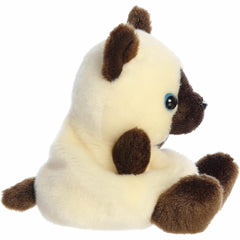 Aurora Palm Pals 5" Dusty Siamese Kitty Plush – Soft Mini Cat Collectible Toy