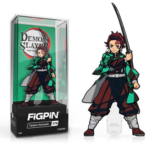 FiGPiN Classic (Demon Slayer): Tanjiro Kamado(#378) Collectible Enamel Pin