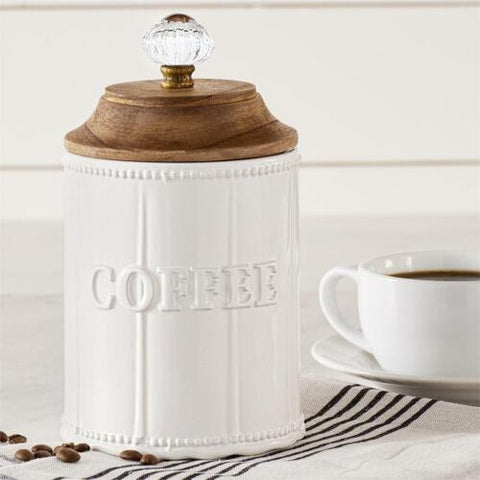 Circa Door Knob Series Coffee Canister | Mud Pie