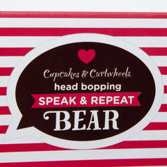 Talking Teddy Bear With Heart For Valentines' Day Gift