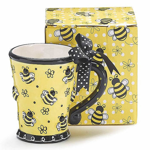 Burton and Burton Raised Design Bee Mug