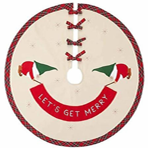 Mudpie Merry Gnome Tree Skirt