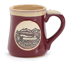 Born To Fish 16oz Porcelain Mug by burton+Burton | The Perfect Father's Day Gift for Dad