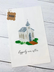 Mud Pie Wedding Flour Sack Towels