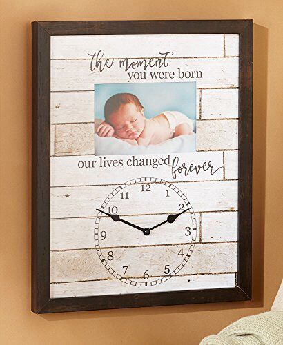 Lakeside | The Moment You Were Born: A Personalized Photo Frame for New Parents