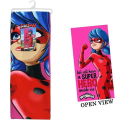 Miraculous Ladybug Microfiber Beach Towel 27x54"