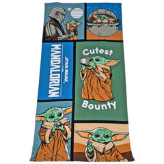 Jay Franco | Star Wars "The Child" Montage 27"x54" Microfiber Beach Towel