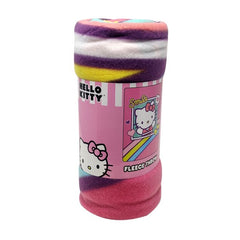Northwest Sanrio Hello Kitty Rainbow Throw Blanket – Soft 45"x60" Cozy Kids & Fans Blanket
