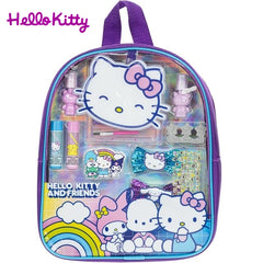 Hello Kitty Kids Makeup Beauty Backpack – Sanrio Pretend Play Cosmetic Set for Ages 3+