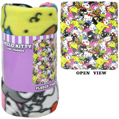 Northwest Hello Kitty and Friends All Over Print Blanket – Soft 45"x60" Cozy Sanrio Throw