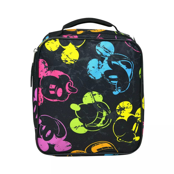 Disney Mickey Mouse Neon Pop Distressed Insulated Lunch Bag | Fast Forward