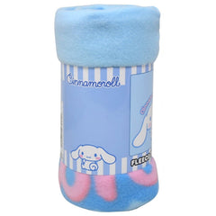 Sanrio Cinnamoroll Blue Fleece Throw Blanket – Soft 45"x60" Cozy Kids & Fans Blanket