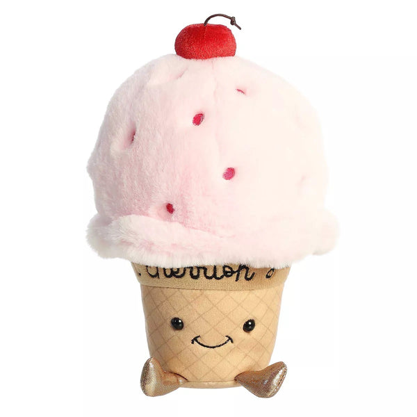 Aurora | 9" Pink I Cherrish U Ice Cream Plush