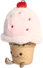 Aurora | 9" Pink I Cherrish U Ice Cream Plush