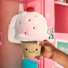 Aurora | 9" Pink I Cherrish U Ice Cream Plush