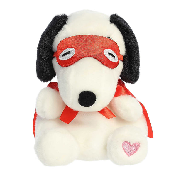 Aurora Mini White Peanuts Palm Pals | 5" Snoopy Kissing Bandit