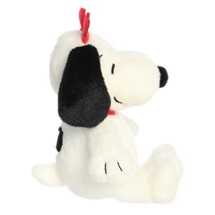 Aurora Mini White Peanuts Palm Pals | 5" Snoopy: Love On The Mind