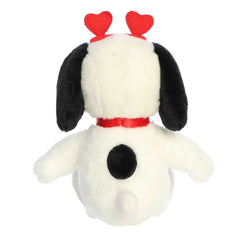 Aurora Mini White Peanuts Palm Pals | 5" Snoopy: Love On The Mind