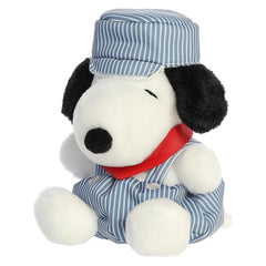 Aurora | Small Snoopy Train Engineer Palm Pals Plush Collection