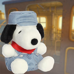 Aurora | Small Snoopy Train Engineer Palm Pals Plush Collection