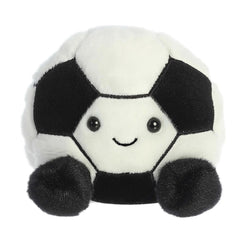 Aurora World | Mini Black Palm Pals 5" in Striker Soccerball Plush