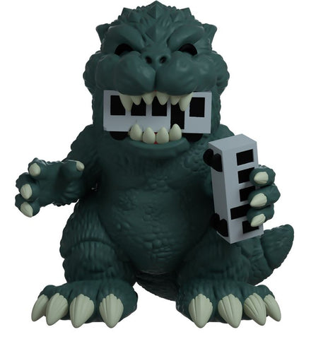 YouTooz Godzilla V1 Vinyl Figure – highly detailed collectible featuring textured scales, iconic dorsal spikes, and battle stance