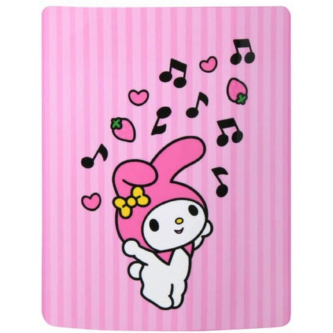 Sanrio My Melody Musical Silk Throw Blanket – Soft 40" x 60" Cozy Throw for Kids & Fans