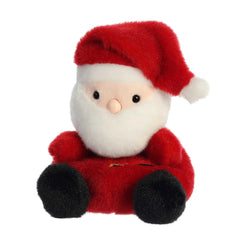 Aurora Palm Pals 5-Inch Santa Plush – Festive Mini Holiday Collectible