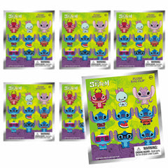 Disney Stitch Mystery Plush Bag Clip | Monogram International (1 Random Figure)