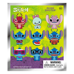 Disney Stitch Mystery Plush Bag Clip | Monogram International (1 Random Figure)