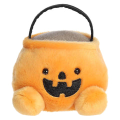Aurora Palm Pals Seasonal Bucky Candy Bucket Plush - 5" Pocket-Sized Halloween Stuffed Toy