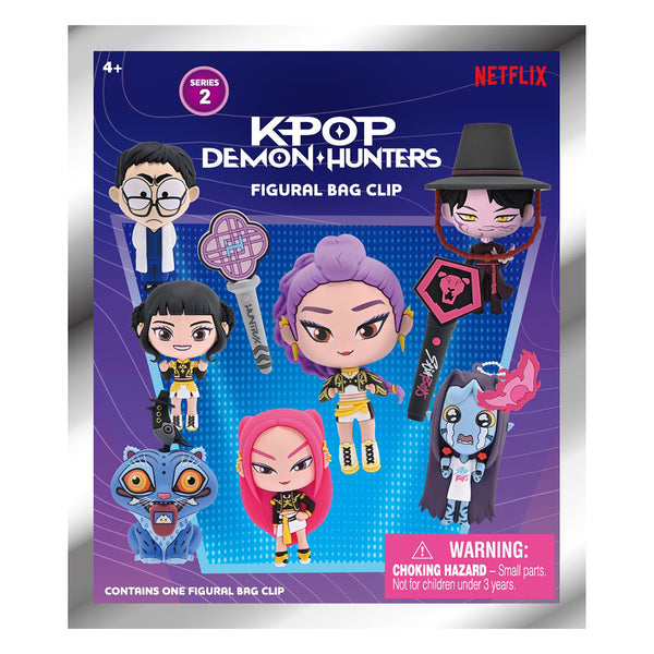 Monogram International K-Pop Demon Hunters Series 2 3D Foam Bag Clip Surprise Blind Bag