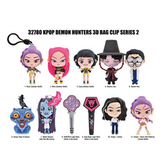 Monogram International K-Pop Demon Hunters Series 2 3D Foam Bag Clip Surprise Blind Bag