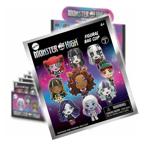 Monogram International Monster High Series 2 3D Foam Bag Clip Surprise Blind Bag