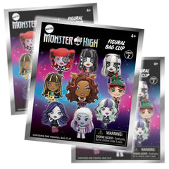 Monogram International Monster High Series 2 3D Foam Bag Clip Surprise Blind Bag