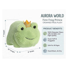 A Crowned Frog Plush