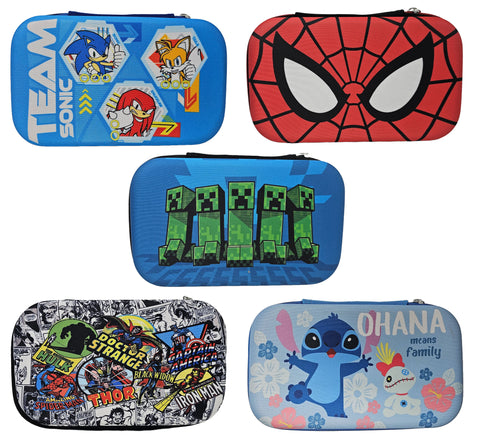 Molded Character Pencil Cases - Choose Your Favorite!