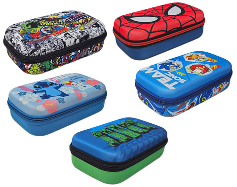 Molded Character Pencil Cases - Choose Your Favorite!