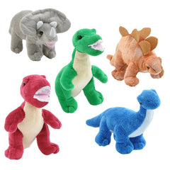 Unipak Plush Dinosaur House with 5 Stuffed Animal Dinosaurs