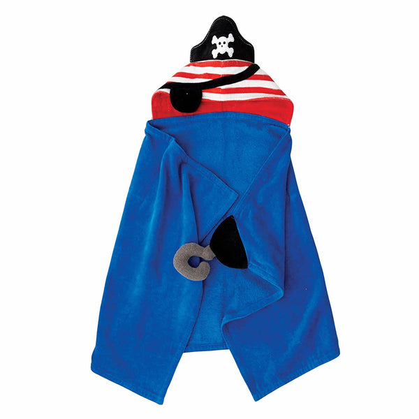 Mudpie Pirate Hooded Towel