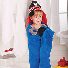 Mudpie Pirate Hooded Towel