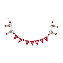 Mud Pie "So Merry" or "Jolly" Gnome Garland