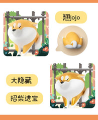 KONGZOO FULL 5 Dogs In The Wall Series Magnet Gift Set