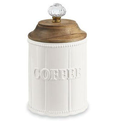 Circa Door Knob Series Coffee Canister | Mud Pie