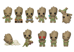 Marvel 3D  Blind Bag Clip  Groot  (1 RANDOM Figure)- by Monogram