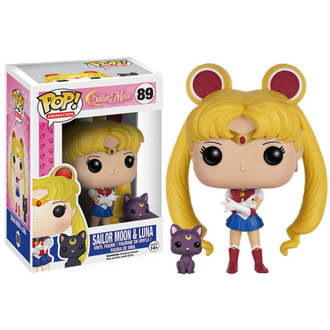 Funko POP! Sailor Moon & Luna (89) Vinyl Figurine