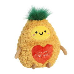 Aurora | Cuddly & Soft Valentine 9" Pineapple Plush